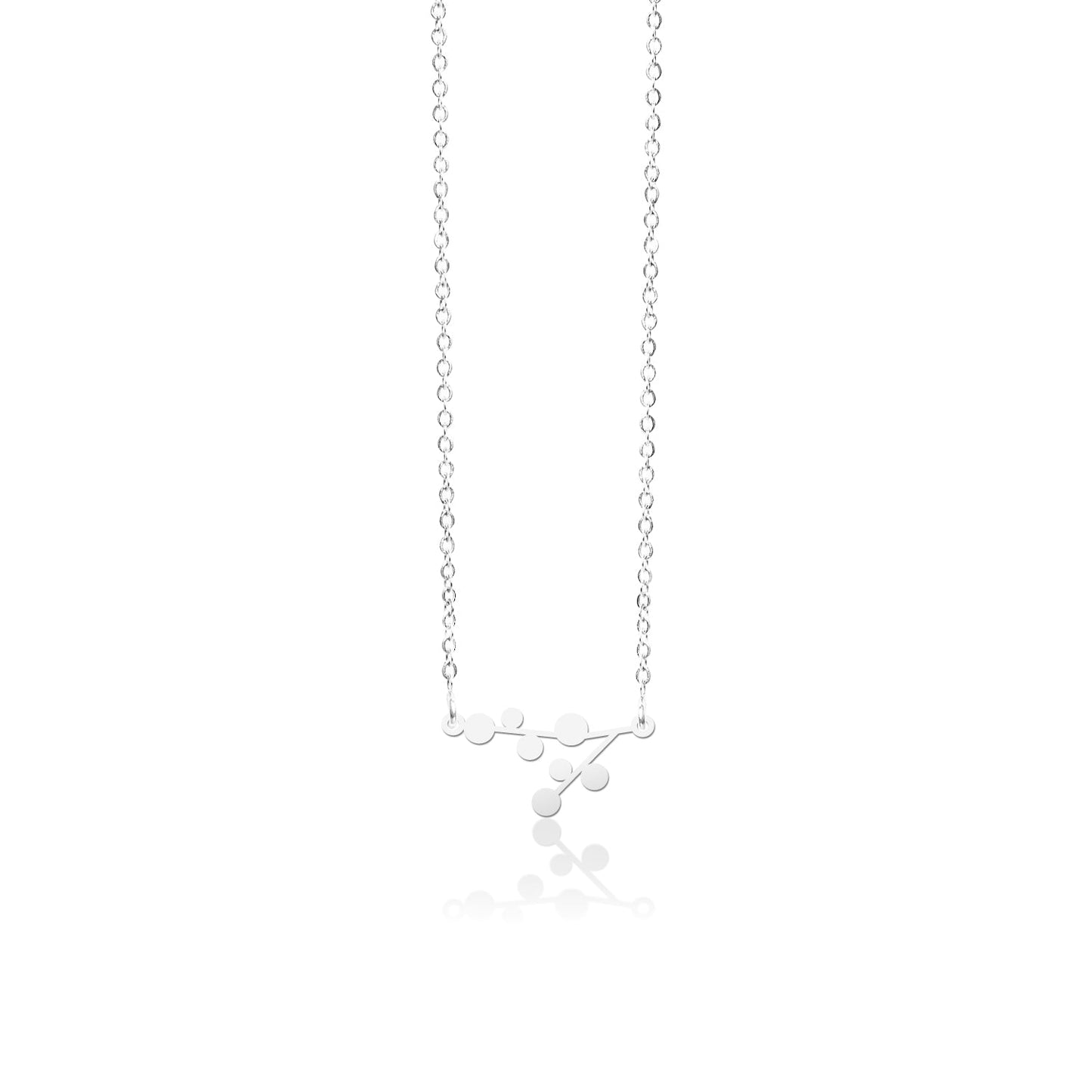 SNOWDAYS PENDANT EXTRA SMALL SILVER WITH CHAIN