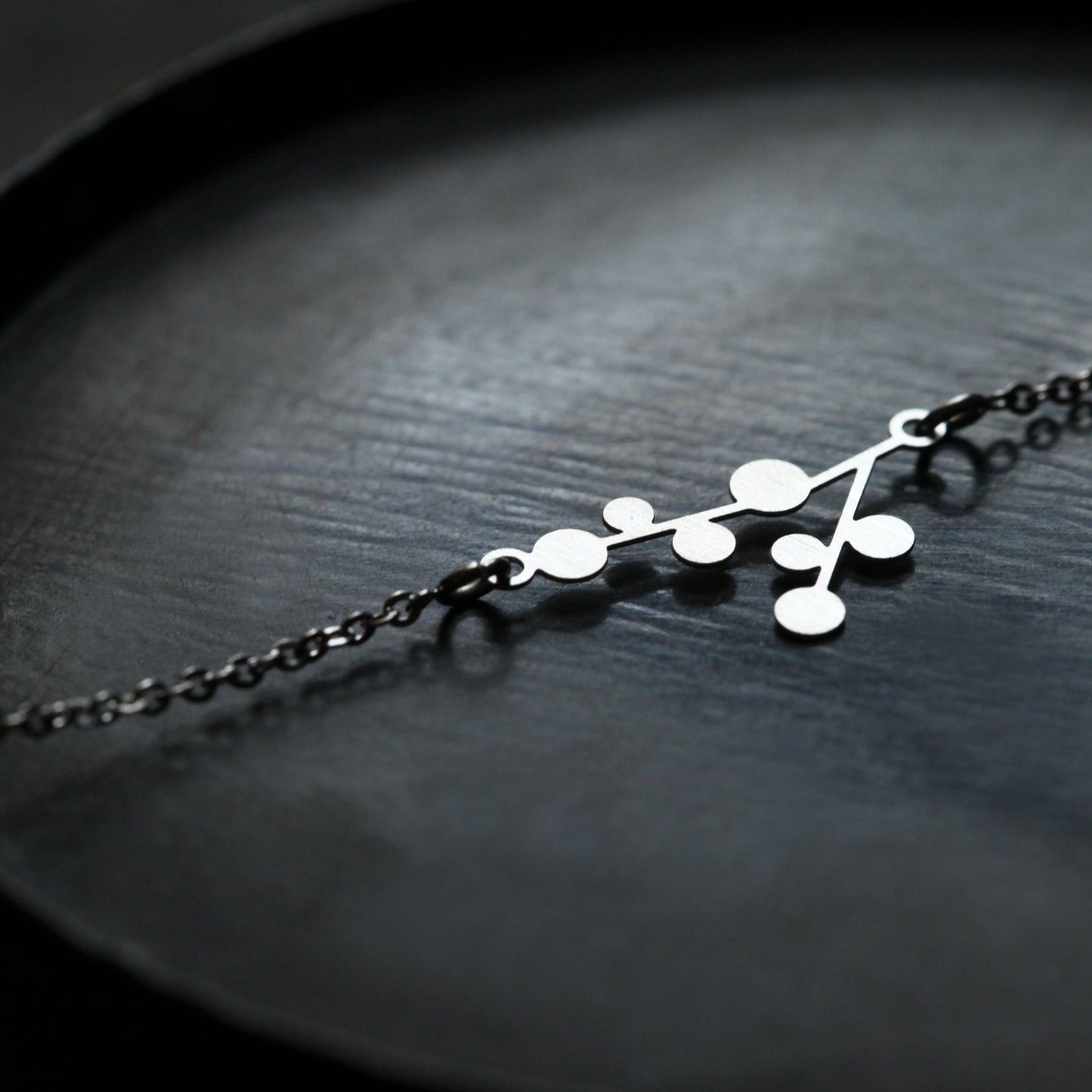SNOWDAYS PENDANT EXTRA SMALL SILVER WITH CHAIN