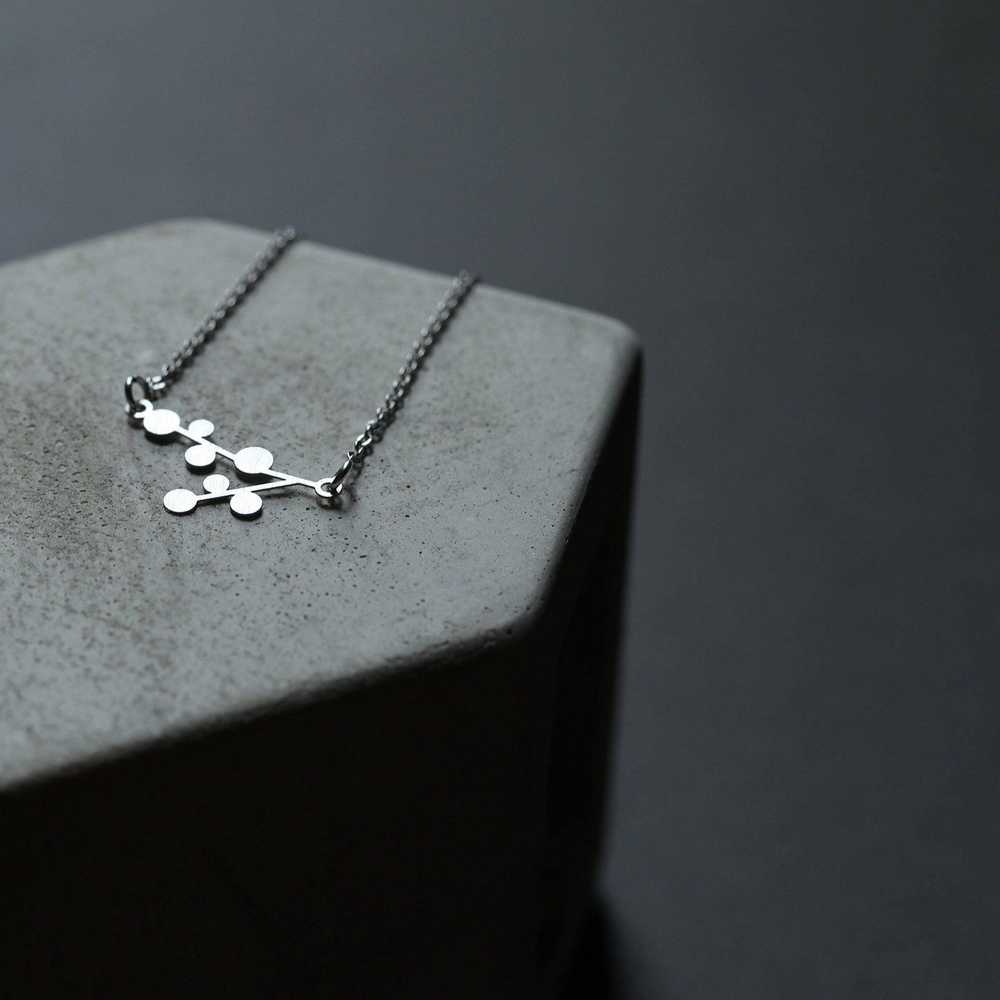 SNOWDAYS PENDANT EXTRA SMALL SILVER WITH CHAIN