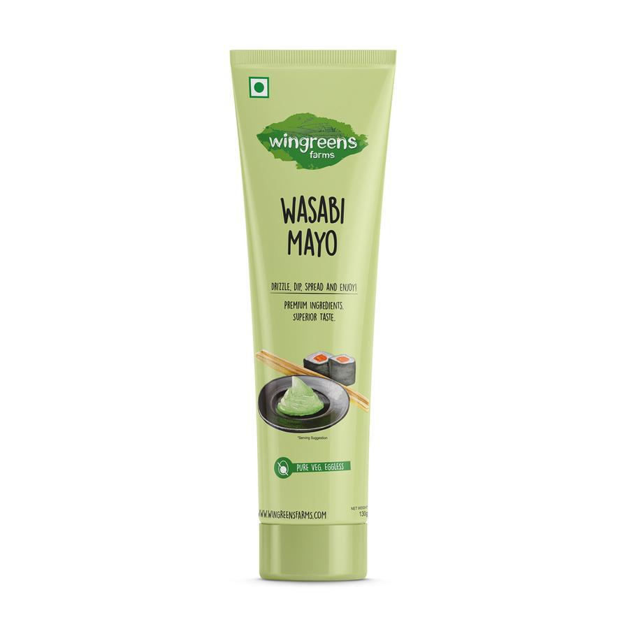 WASABI VEG MAYO 130G TUBE
