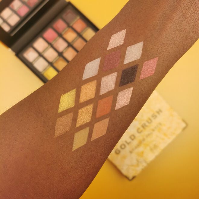 XX REVOLUTION METALLIXX GOLD CRUSH SHADOW PALETTE