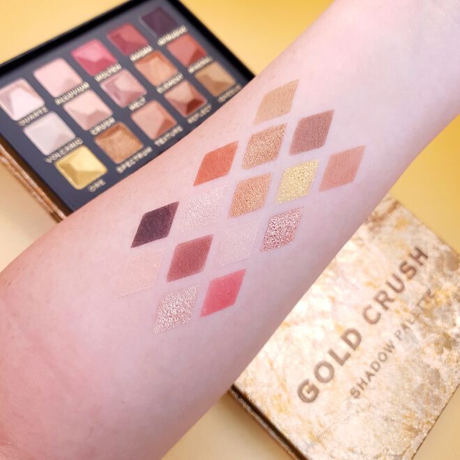 XX REVOLUTION METALLIXX GOLD CRUSH SHADOW PALETTE