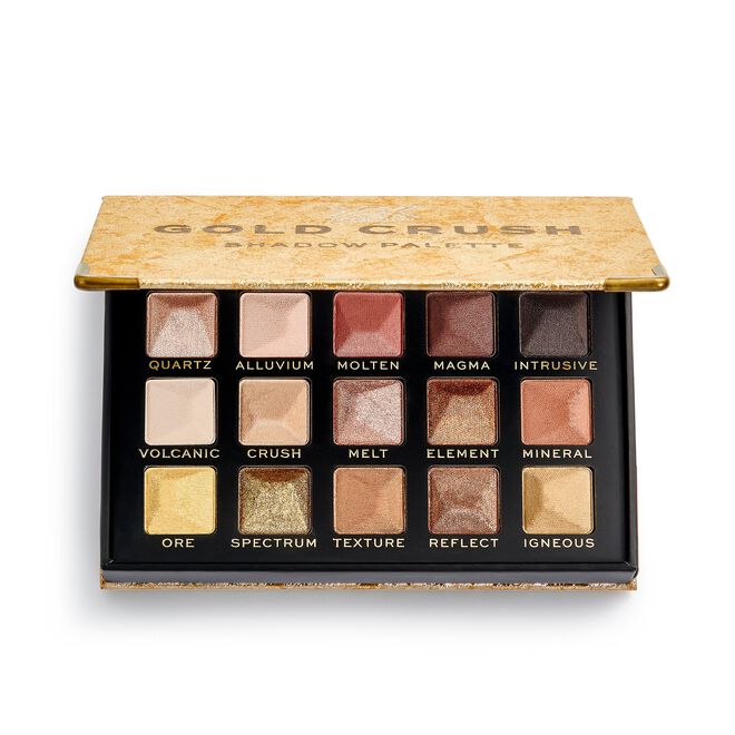 XX REVOLUTION METALLIXX GOLD CRUSH SHADOW PALETTE