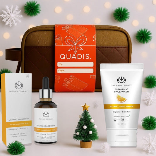 The Man Company Men's Vitamin C Glow Set — a Rakhi gift idea from Quadis