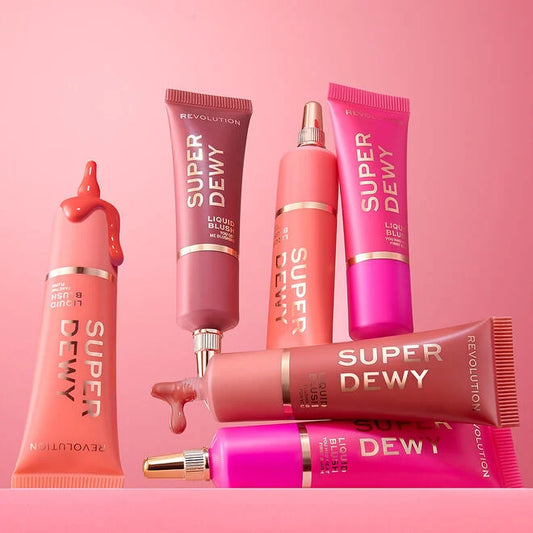 REVOLUTION SUPERDEWY LIQUID BLUSH BLUSHING IN LOVE