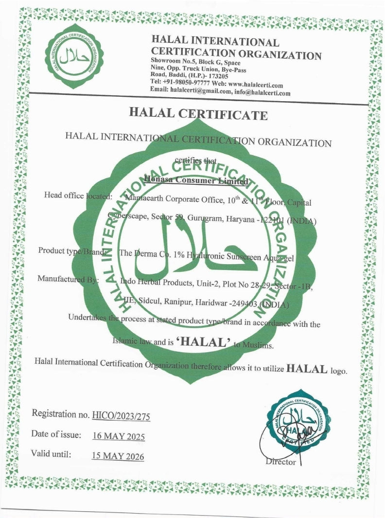 1% HYALURONIC SUNSCREEN AQUA GEL - 50G