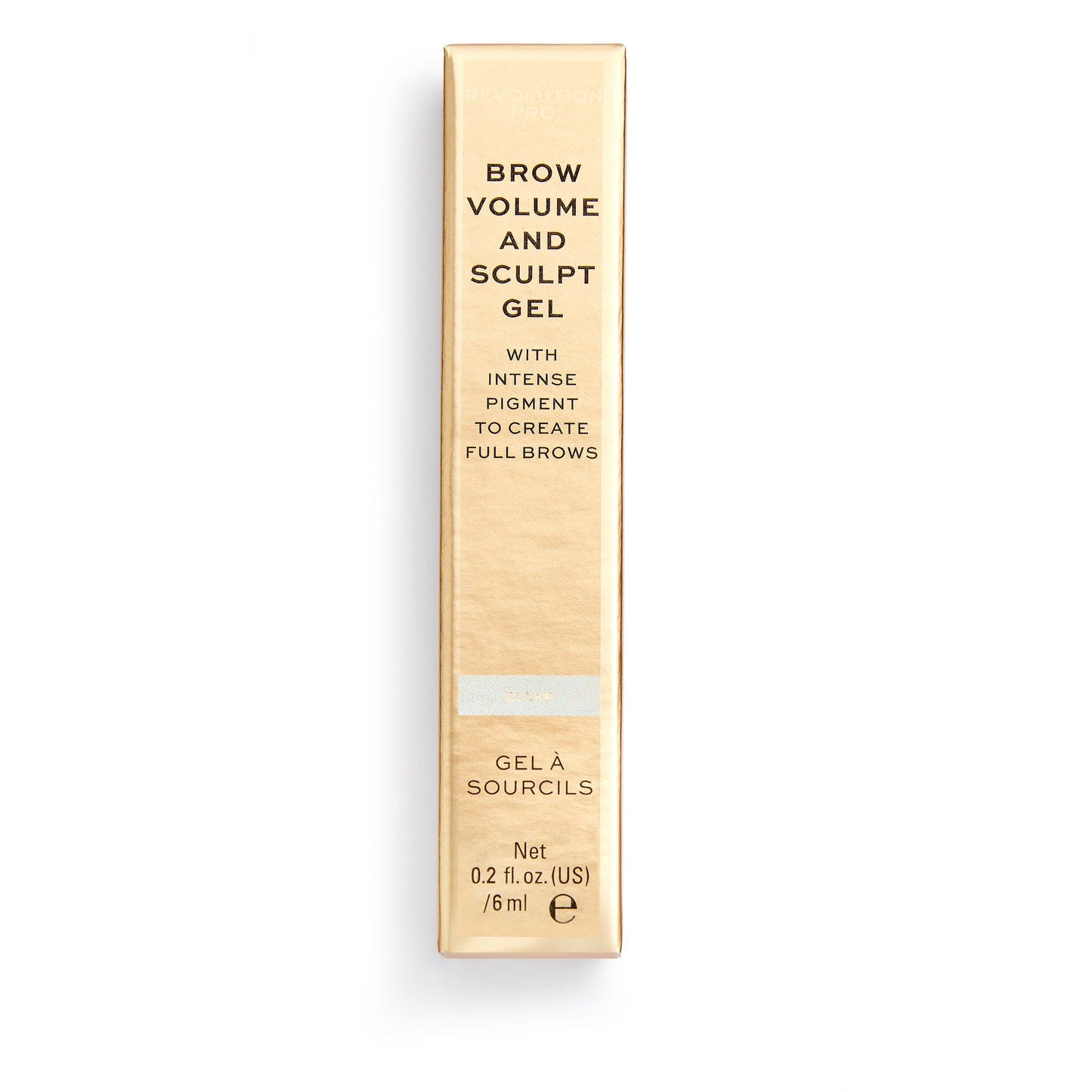REVOLUTION PRO BROW VOLUME & SCULPT GEL CLEAR