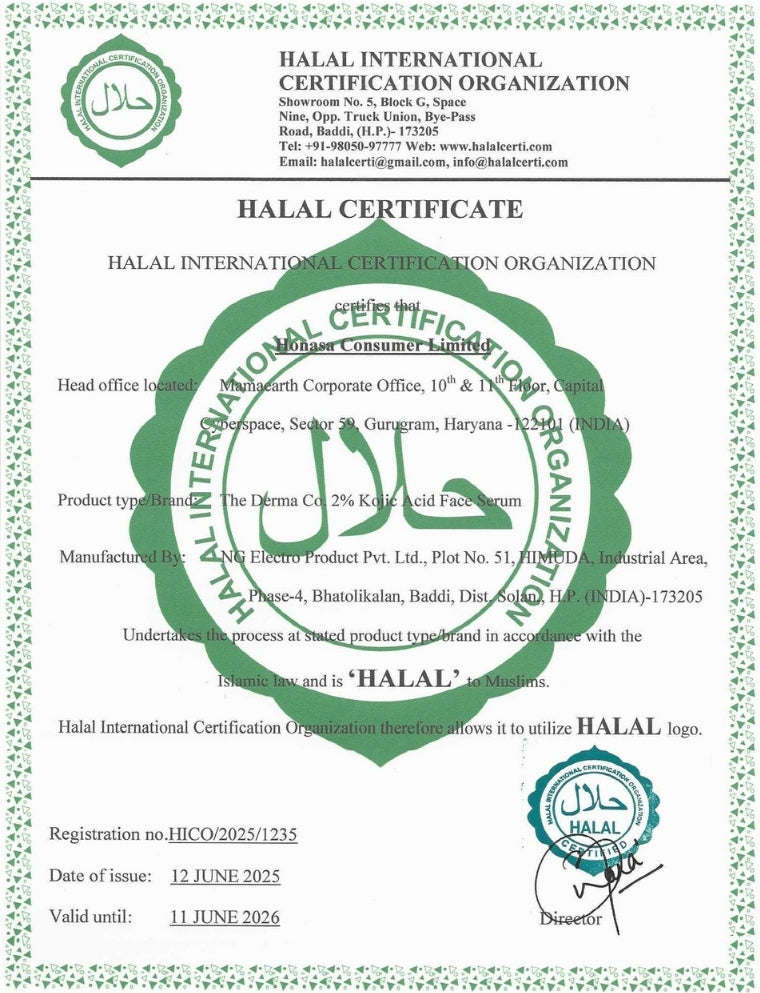 2% KOJIC ACID FACE SERUM WITH 1% ALPHA ARBUTIN & NIACINAMIDE - 30 ML