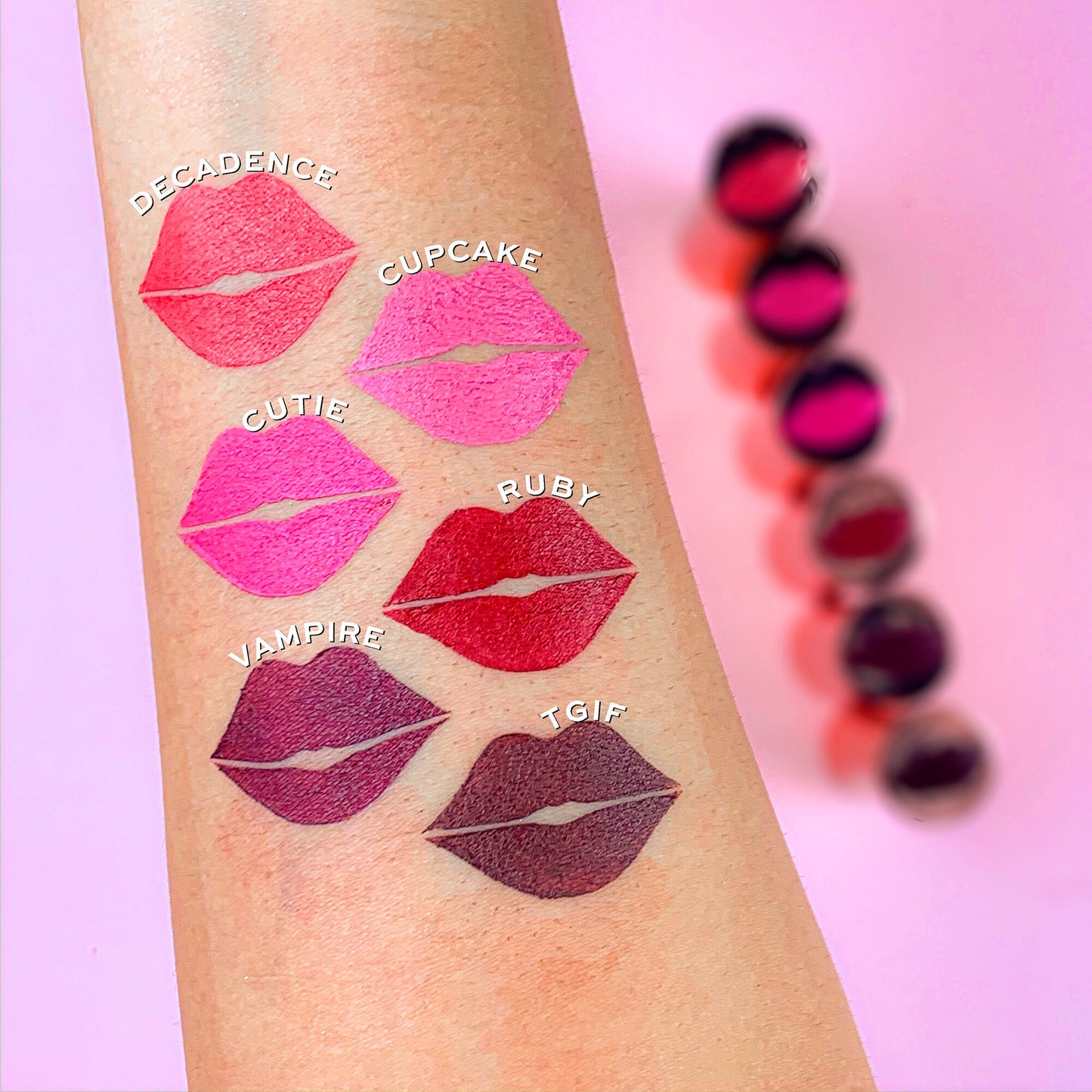 REVOLUTION SATIN KISS LIPSTICK