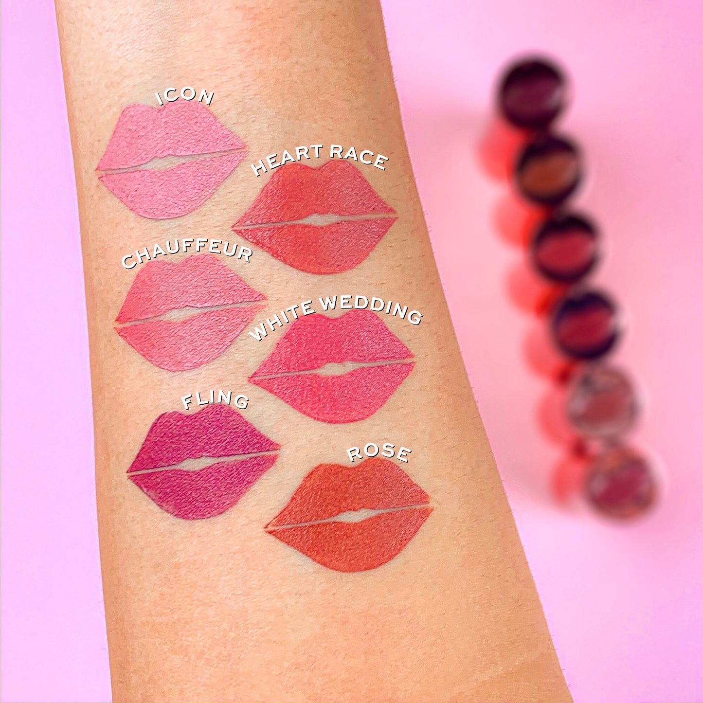 REVOLUTION SATIN KISS LIPSTICK