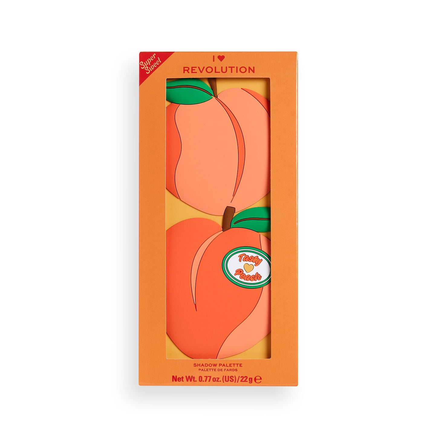 I HEART REVOLUTION TASTY PALETTE PEACH