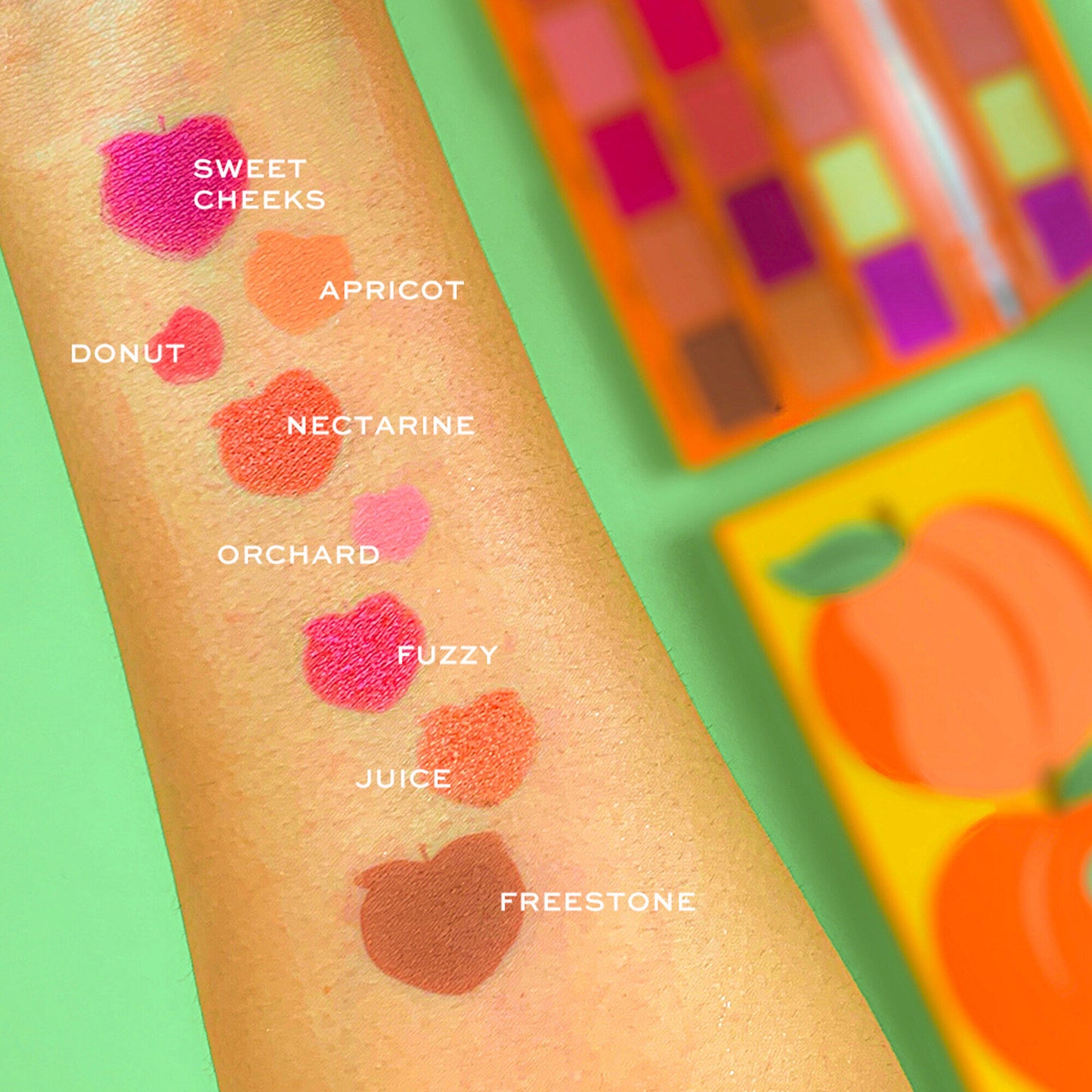 I HEART REVOLUTION TASTY PALETTE PEACH