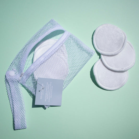 REVOLUTION SKINCARE REUSABLE MAKE UP REMOVAL PADS