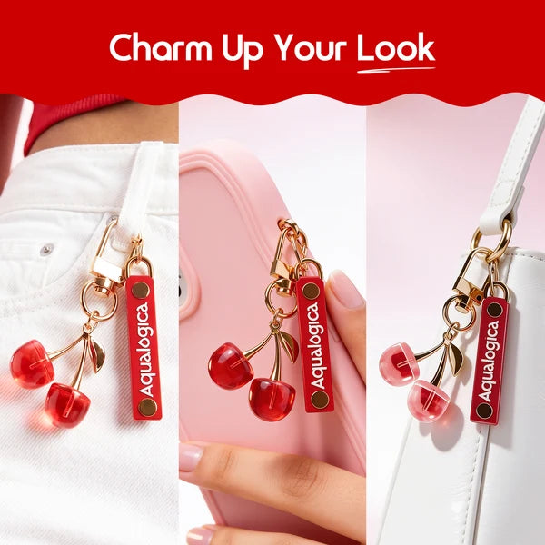 Aqualogica Cherry Blossom Bloom (Hot Girl Essentials) | With Sling Bag & Charms | Perfume Body Wash | Perfume Body Mist | Hydra Gel Moisturizer | Fragrance | Gift Set | Gifting For  Special Occasions | Premium Gift Pack