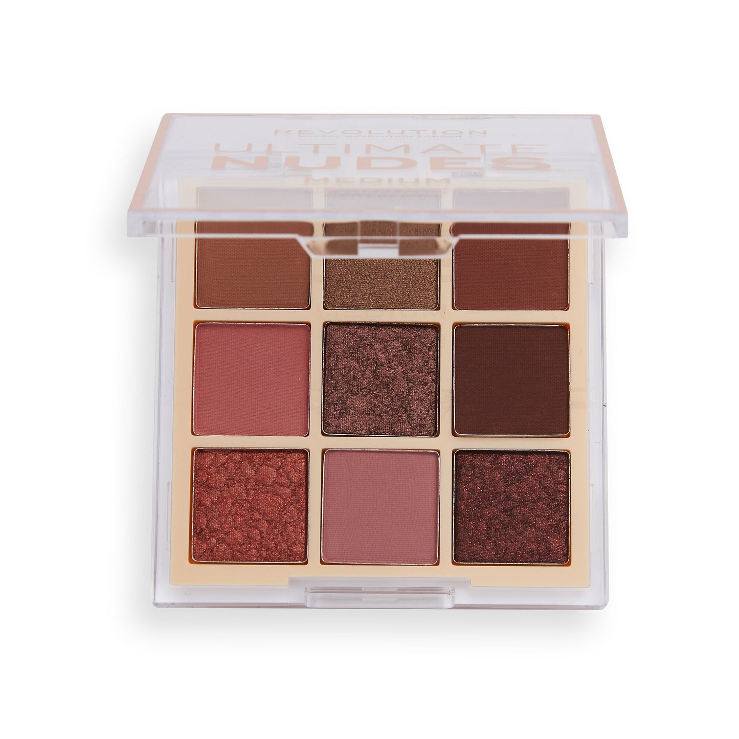 REVOLUTION ULTIMATE NUDES SHADOW PALETTE MEDIUM