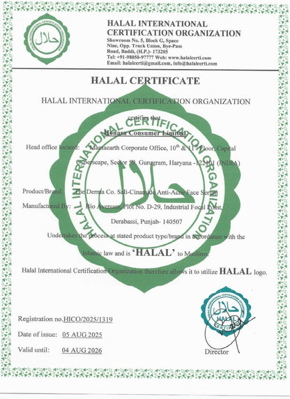 SALI-CINAMIDE ANTI-ACNE SERUM 30ML