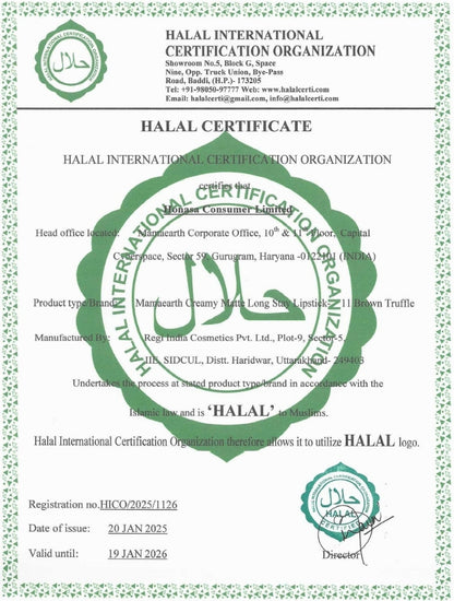 CREAMY MATTE LONG STAY LIPSTICK WITH MURUMURU BUTTER AND VITAMIN E - 4.2G