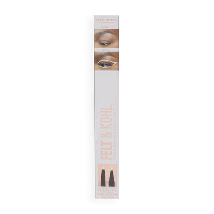 REVOLUTION FELT & KOHL EYELINER WHITE