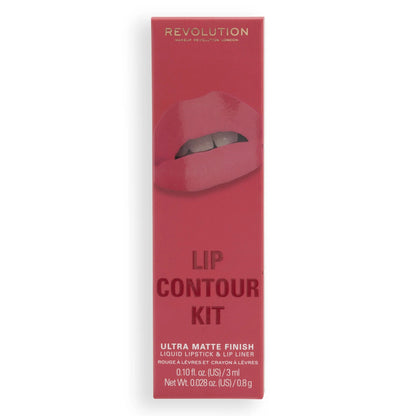 REVOLUTION LIP CONTOUR KIT SOULFUL PINK