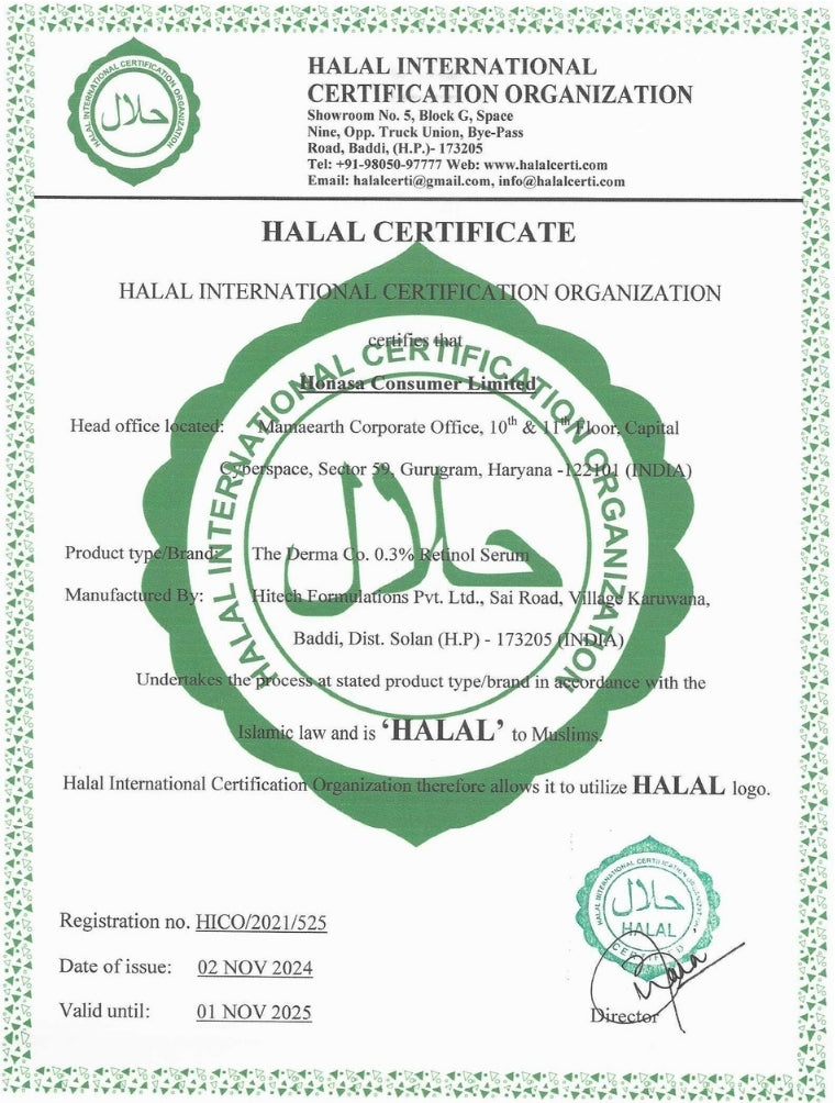 0.3% RETINOL SERUM FOR PIGMENTATION 30ML