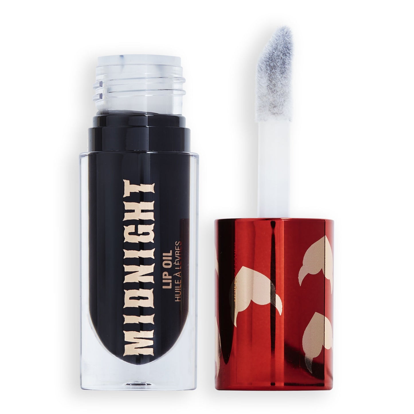 REVOLUTION TRULY SINFUL MIDNIGHT BLACK LIP GLAZE OIL