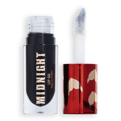 REVOLUTION TRULY SINFUL MIDNIGHT BLACK LIP GLAZE OIL