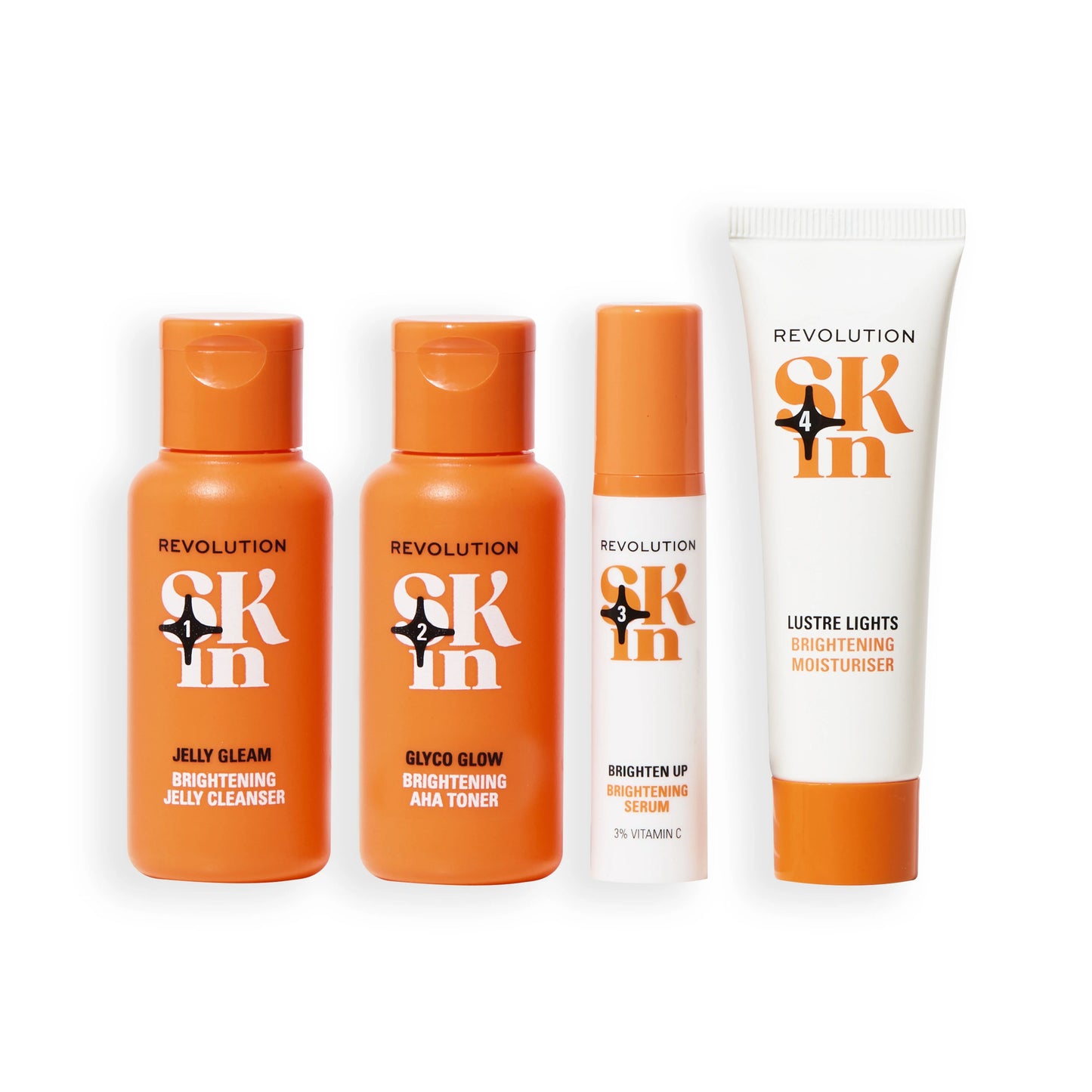 REVOLUTION SKIN BE BRIGHT 4 STEP STARTER KIT