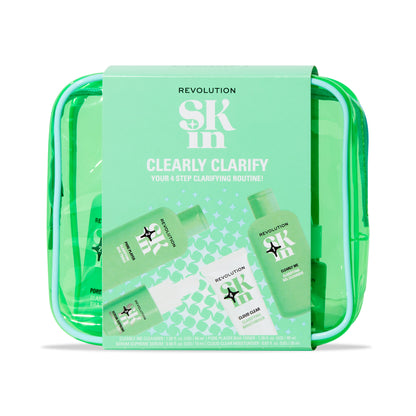 REVOLUTION SKIN CLEARLY CLARIFY 4 STEP STARTER KIT