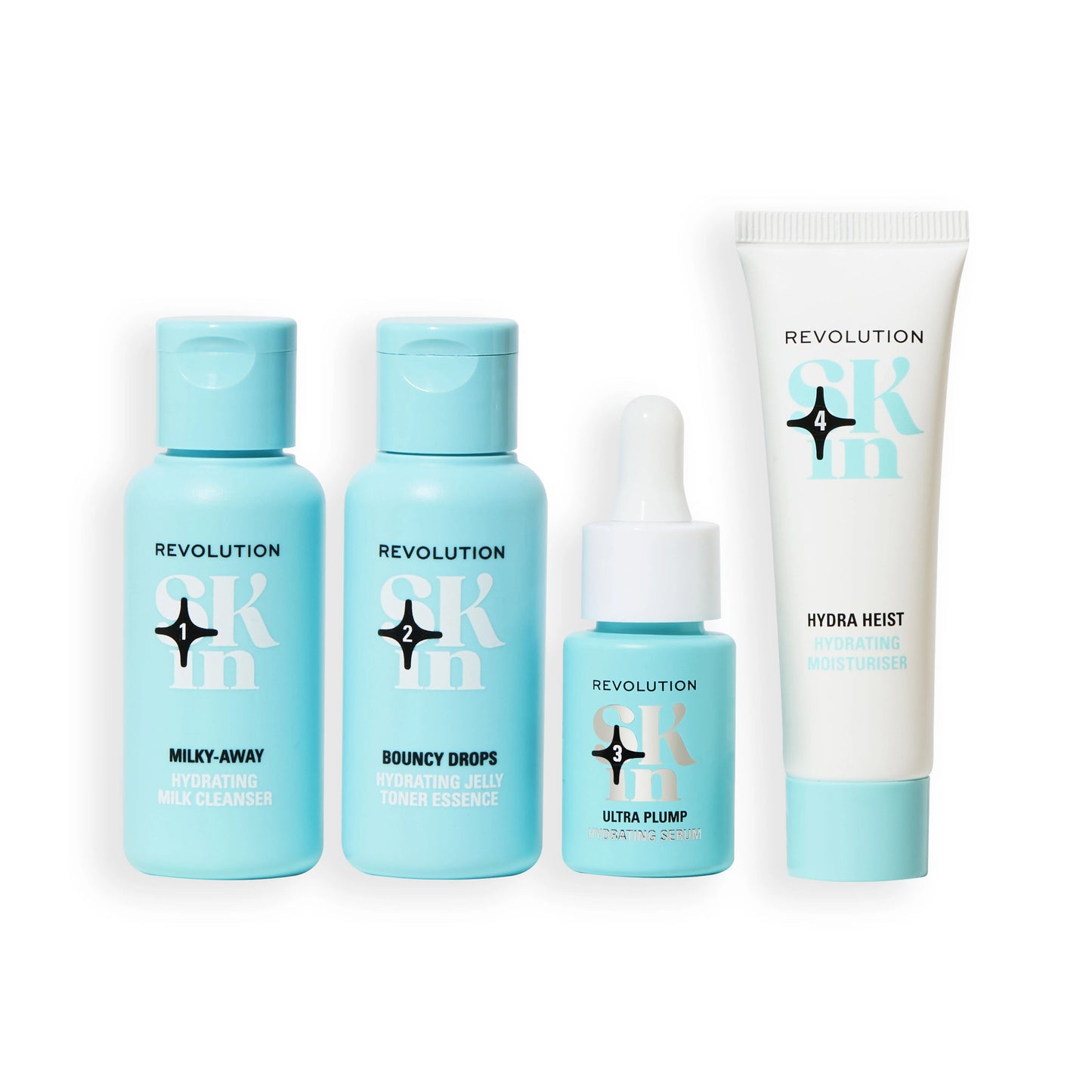 REVOLUTION SKIN HAPPY HYDRATE 4 STEP STARTER KIT