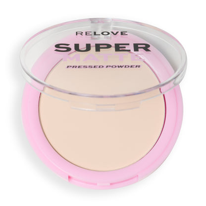 REVOLUTION RELOVE SUPER MATTE PRESSED POWDER TRANSLUCENT