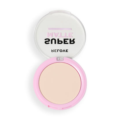 REVOLUTION RELOVE SUPER MATTE PRESSED POWDER TRANSLUCENT