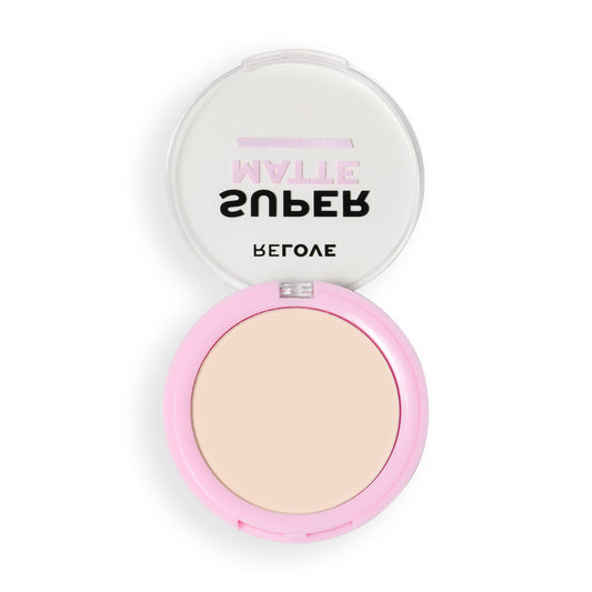 REVOLUTION RELOVE SUPER MATTE PRESSED POWDER TRANSLUCENT