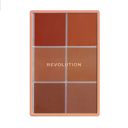 Revolution Everything Base Face Icon Complexion Palette Dark — photo 3