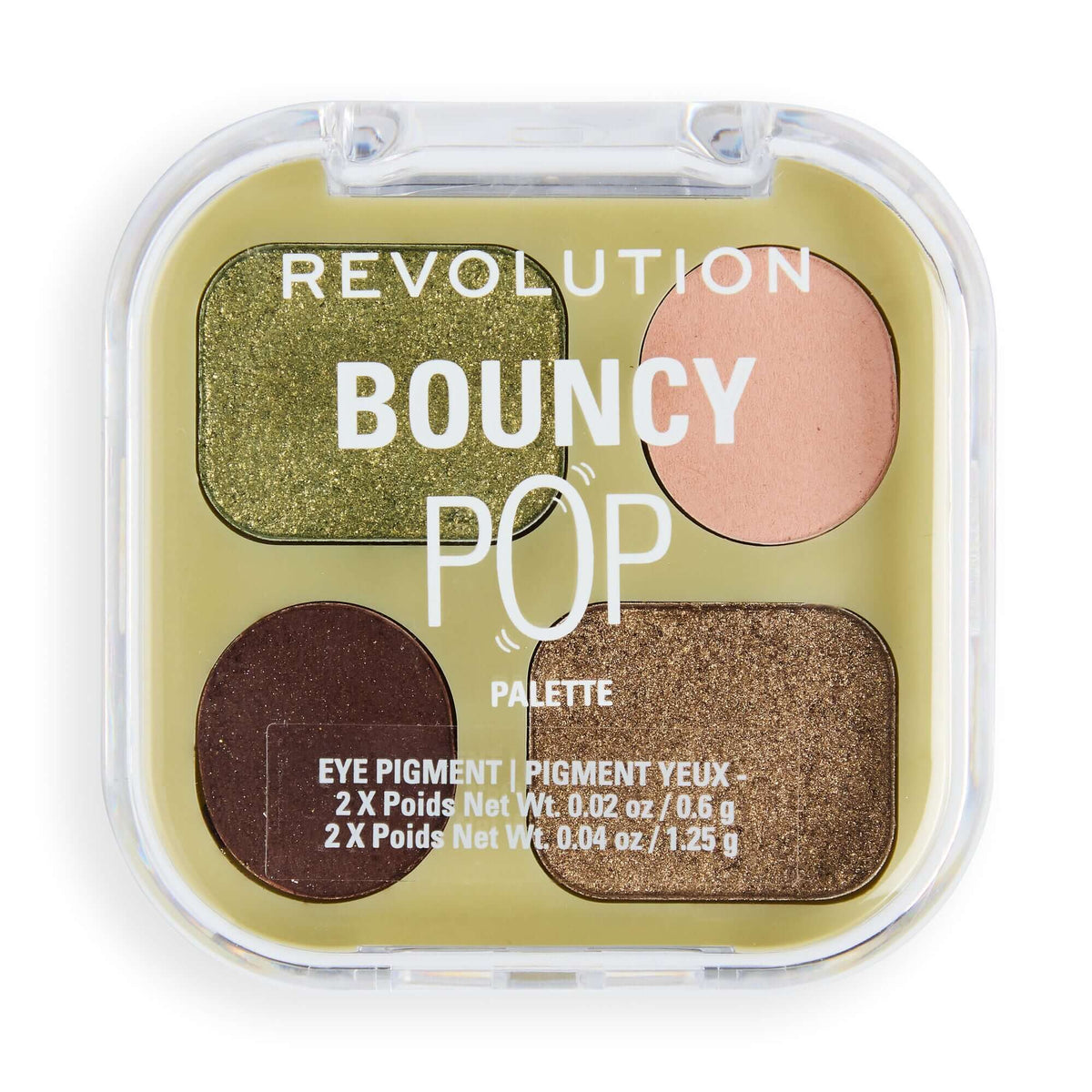 REVOLUTION BOUNCY POP SHADOW PALETTE EVERGREEN — photo 1