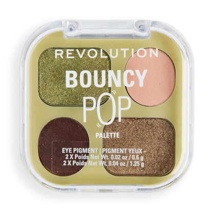 REVOLUTION BOUNCY POP SHADOW PALETTE EVERGREEN — photo 1
