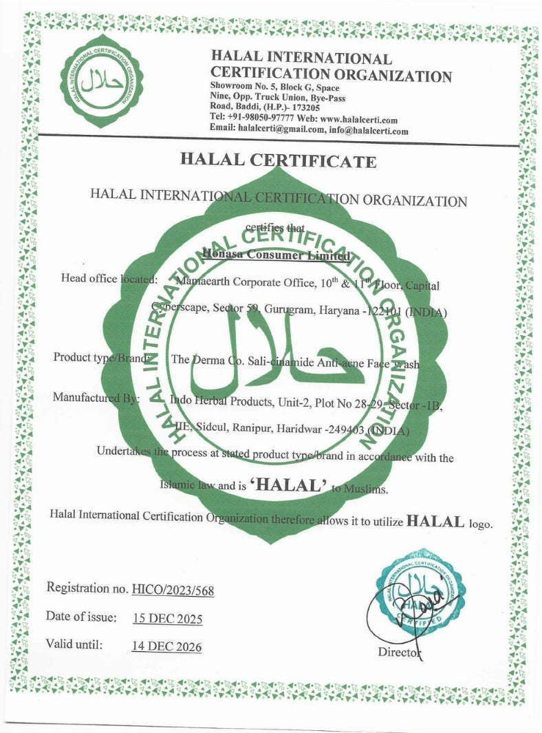 SALI-CINAMIDE ANTI-ACNE FACE WASH 80ML