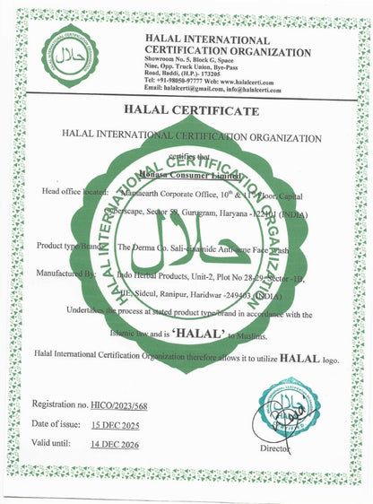 SALI-CINAMIDE ANTI-ACNE FACE WASH 80ML