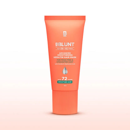 ADVANCED SMOOTHENING KERATIN HAIR MASK WITH KERATIN & HYALURONIC ACID - 150 G