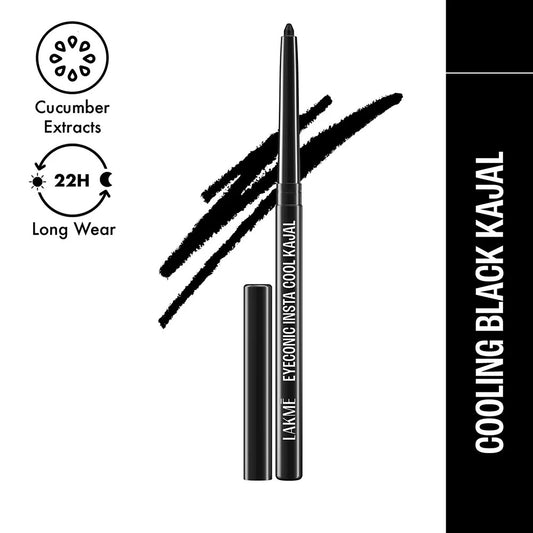 LAKME EYECONIC INSTA COOL KAJAL - BLACK 0.35 G