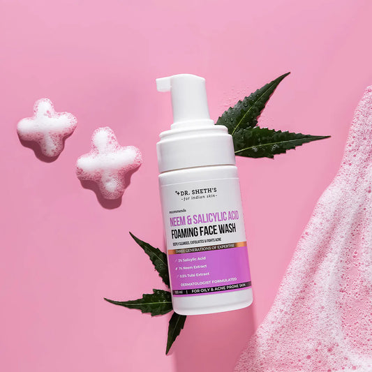 NEEM AND SALICYLIC ACID FOAMING FACE WASH 100ML
