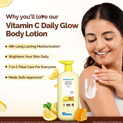 VITAMIN C DAILY GLOW BODY LOTION FOR SKIN BRIGHTENING 400ML