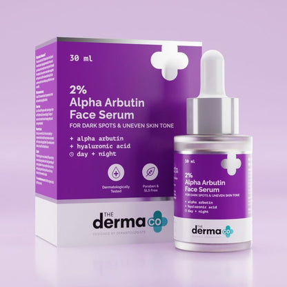 2% ALPHA ARBUTIN FACE SERUM - 30ML