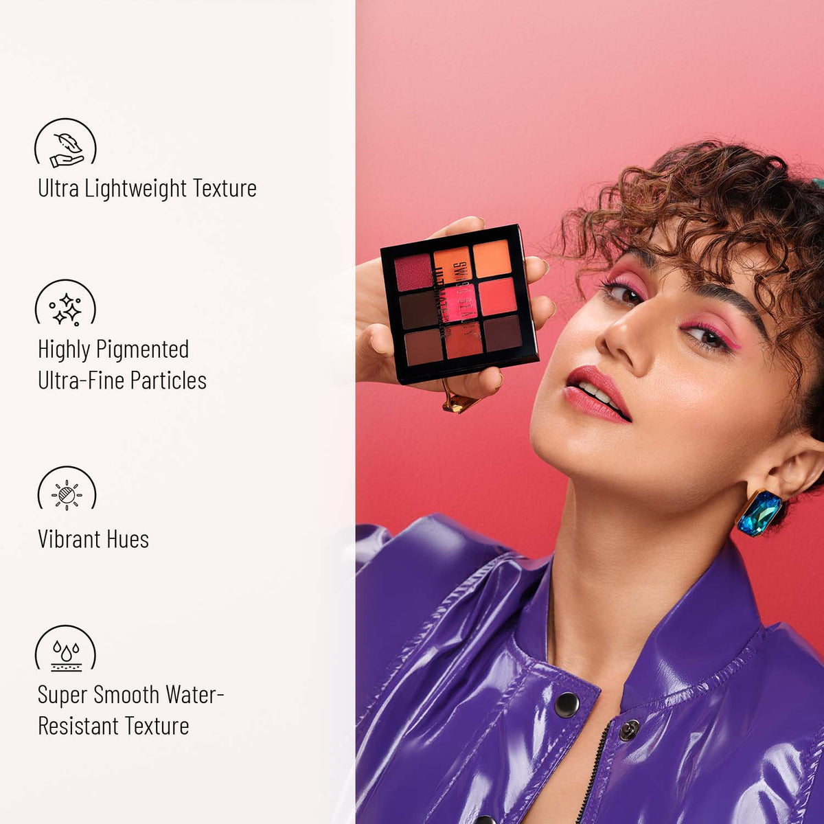 Swiss Beauty Ultimate Eyeshadow Palette — product detail: benefits