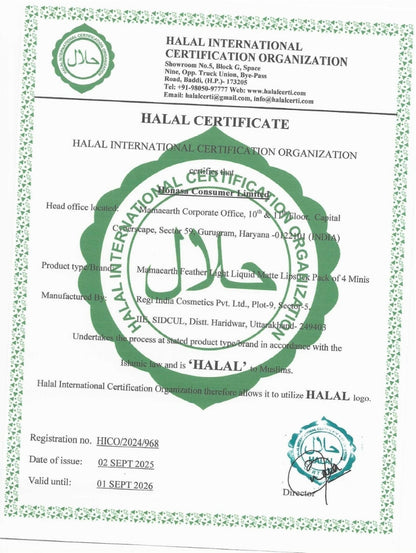 FEATHER LIGHT 1.2ML LIQUID MATTE LIPSTICK