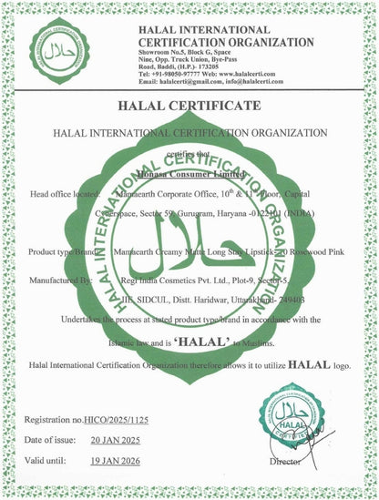 CREAMY MATTE LONG STAY LIPSTICK WITH MURUMURU BUTTER AND VITAMIN E - 4.2G