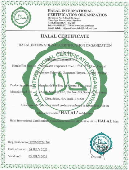 TEA TREE FACEWASH FOR ACNE & PIMPLES 100ML