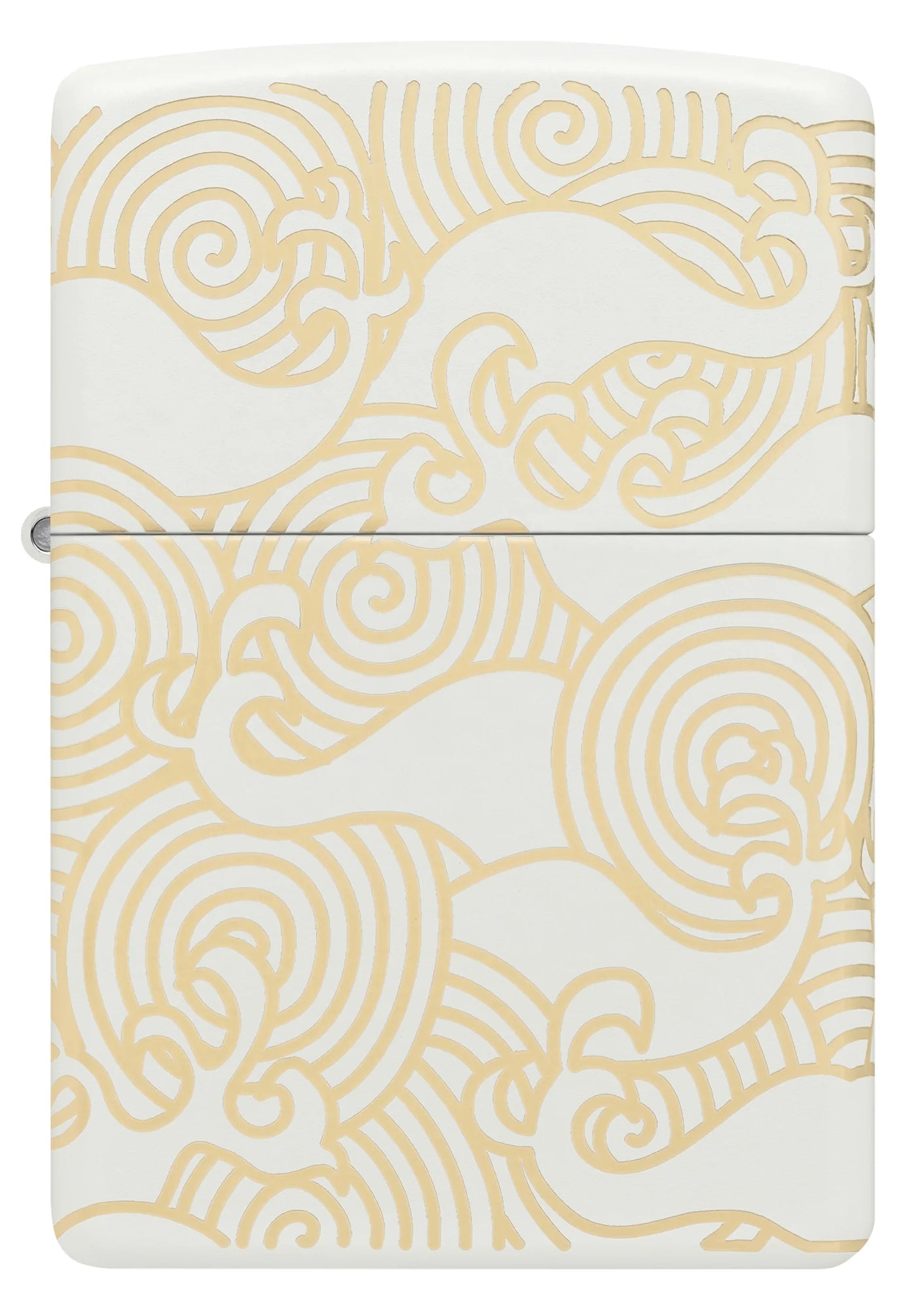 Zippo White Pattern Design