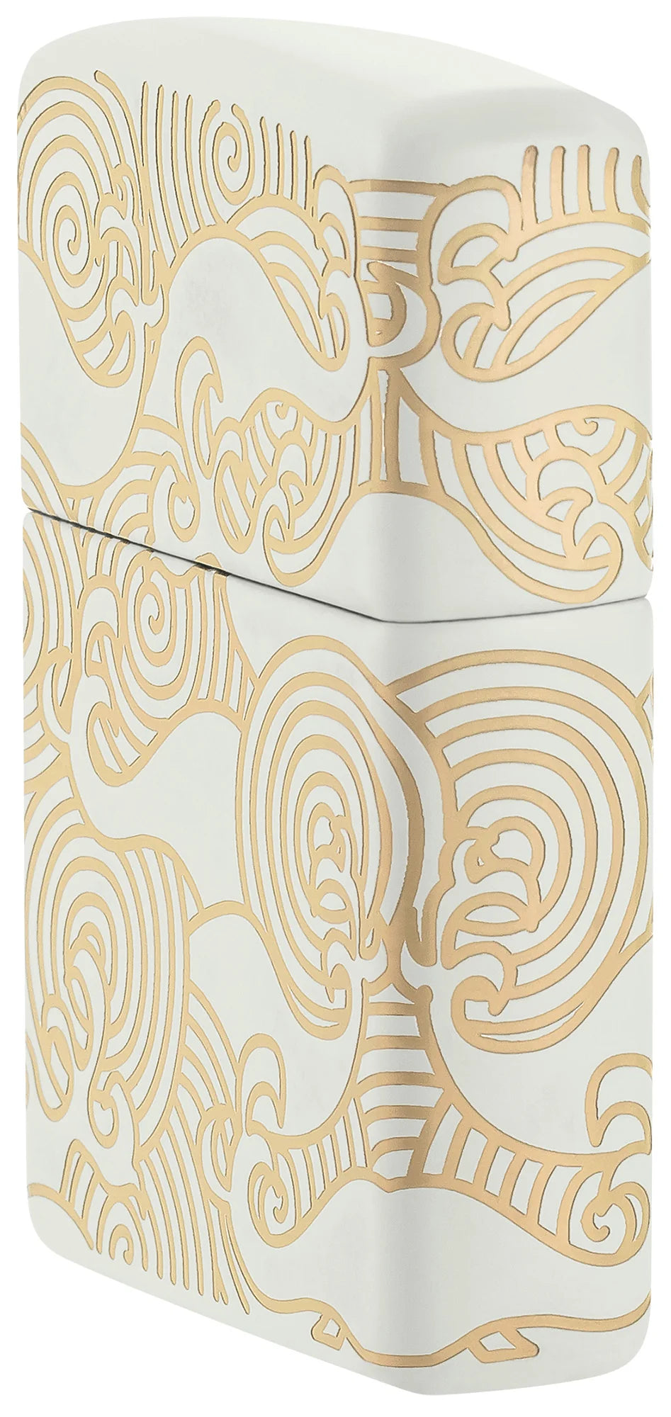 Zippo White Pattern Design