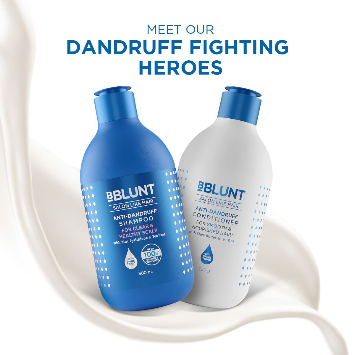 ANTI-DANDRUFF SHAMPOO FOR A CLEAR & HEALTHY SCALP 300ML