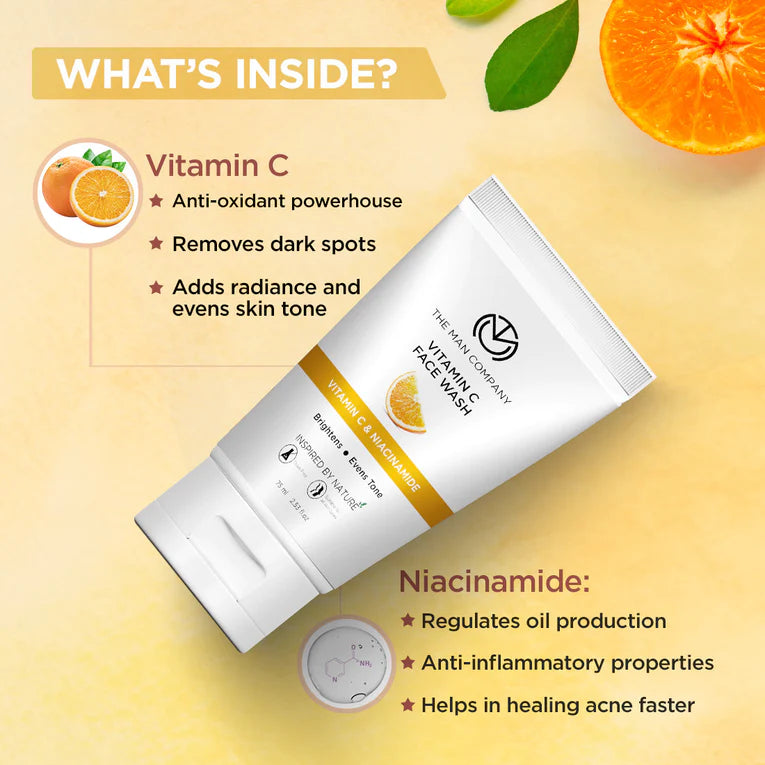 VITAMIN C FACE WASH 75ML